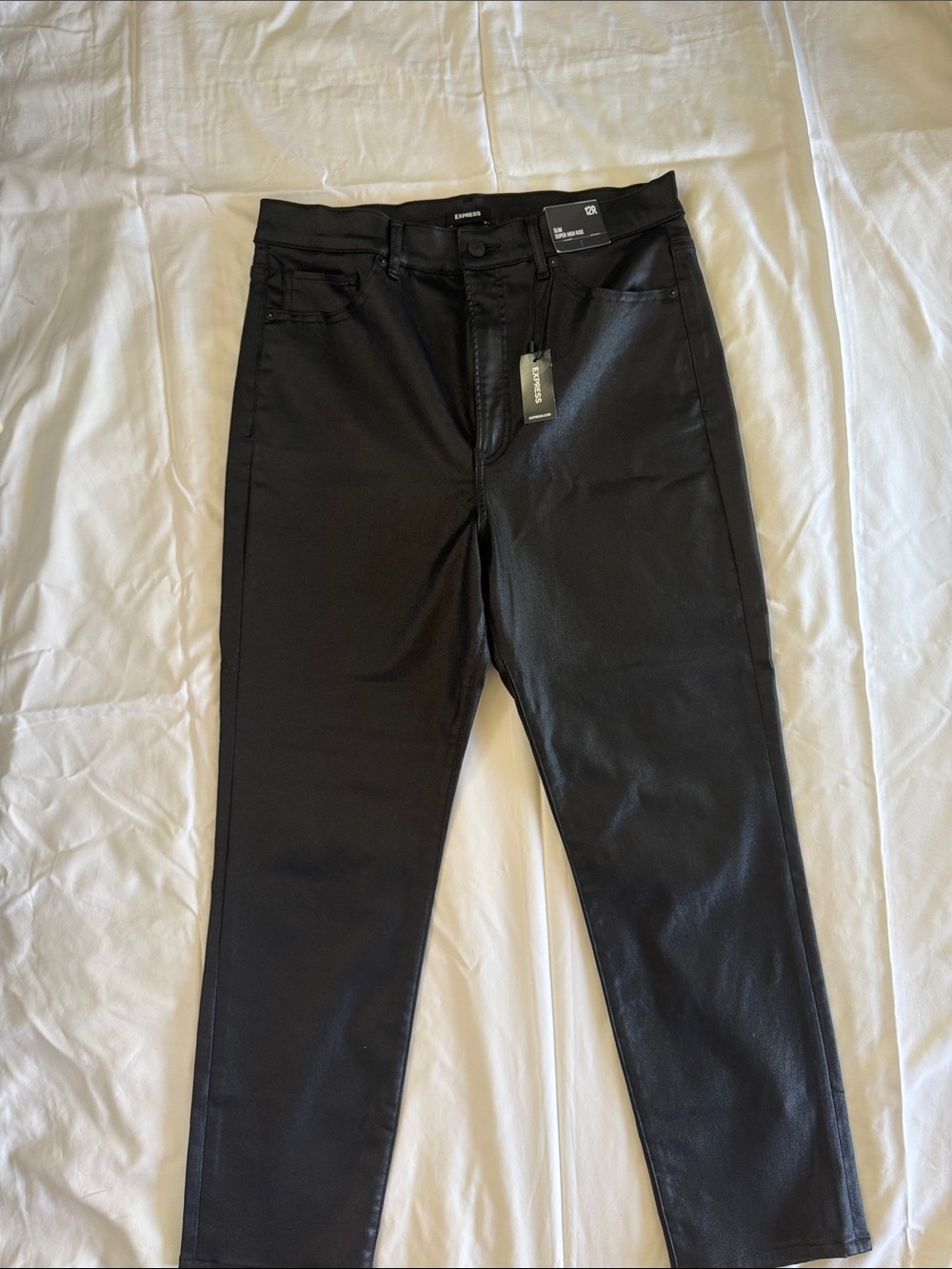 Express Women’s Black Straight Jeans